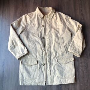 Vintage Gran Sasso Field Coat Men’s 46 Tan Luxury Classic Italian Designer